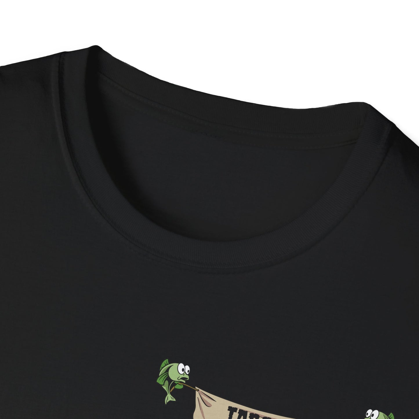 Targeted Individual Graphic Tee — Retro Diver Underwater Design