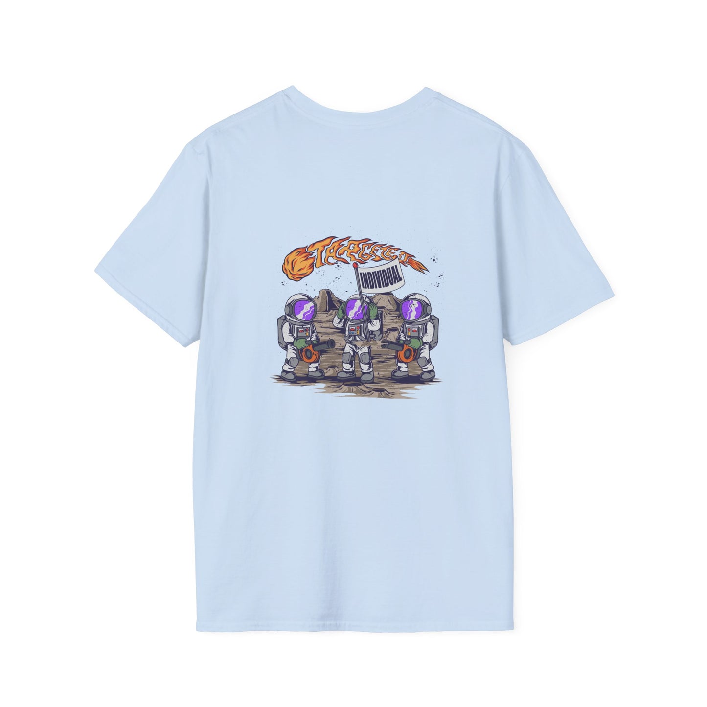 Astronaut Crew T‑Shirt — Cute Cartoon Spacewalk Design