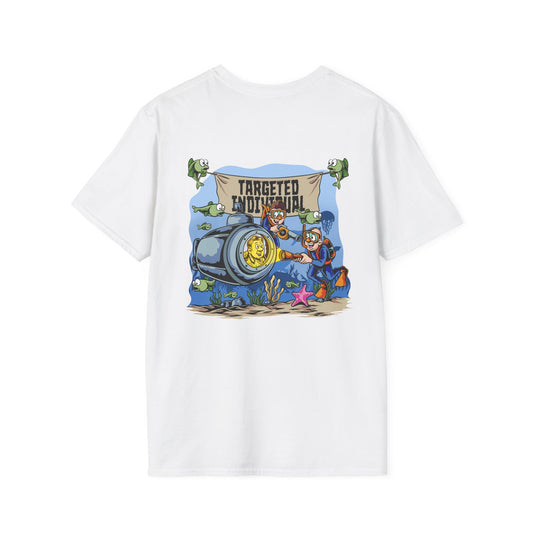 T-Shirt — 'Targeted Individual' Submarine Cartoon Graphic Tee