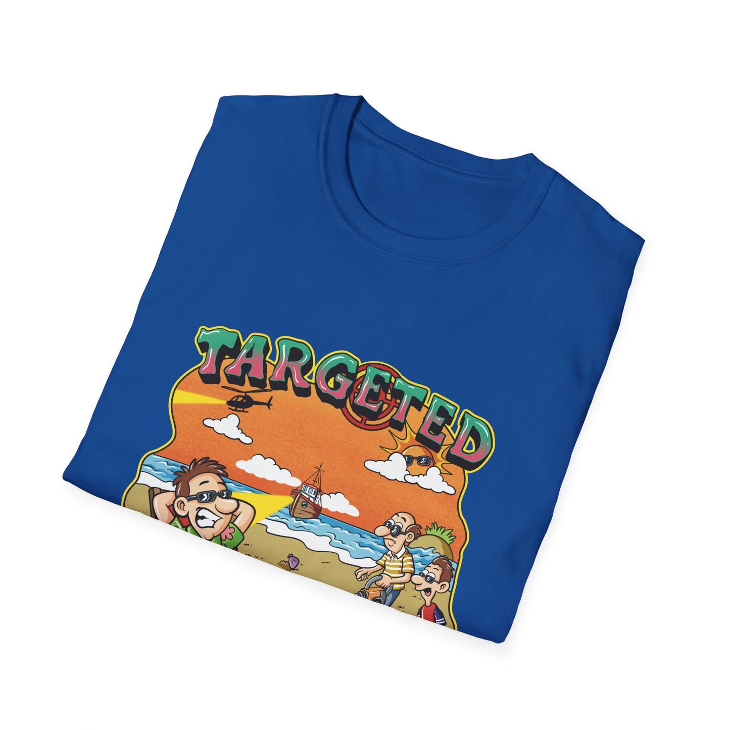 Targeted Individual T-Shirt — Retro Beach Conspiracy Graphic Tee
