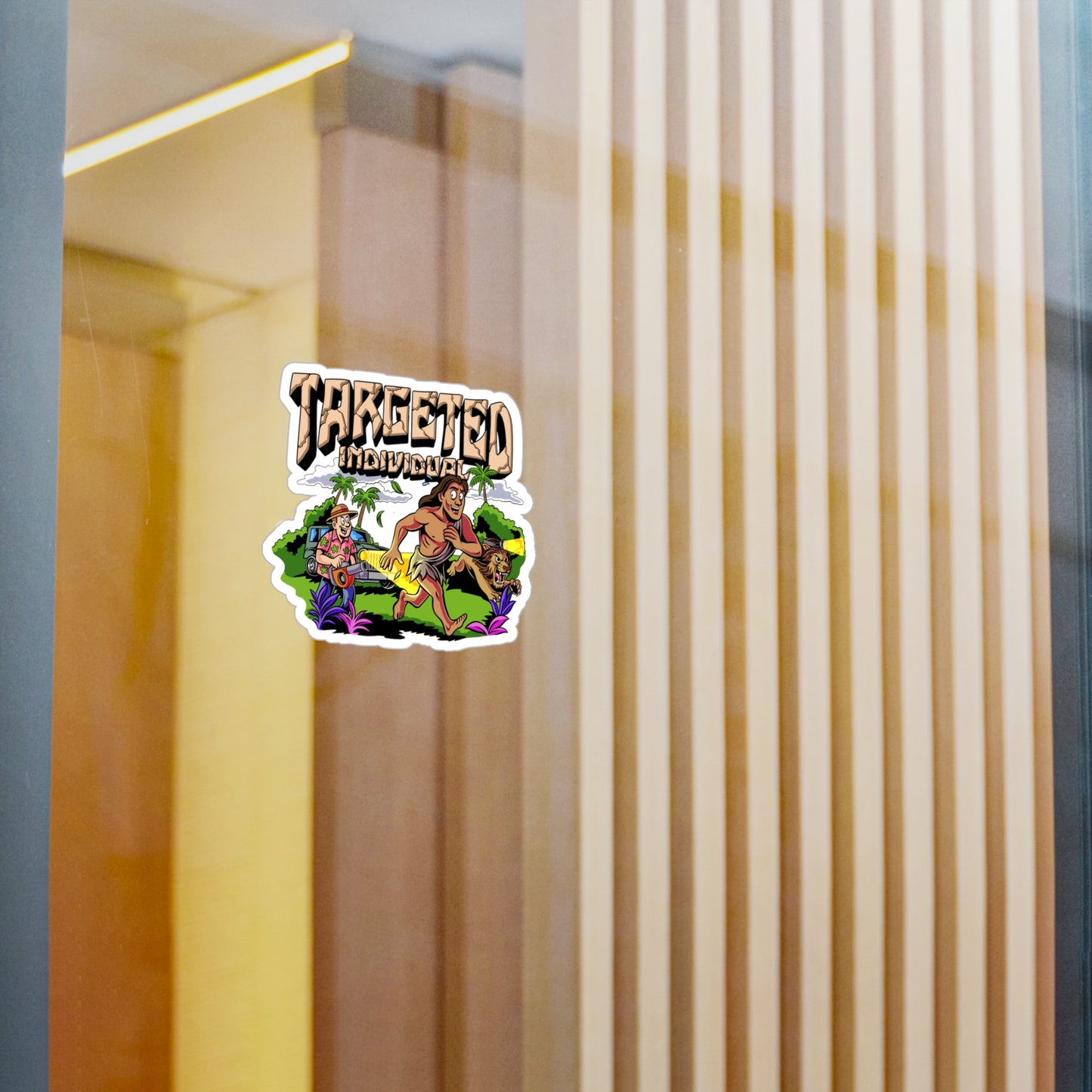 Targeted Individual Adventure Sticker — Kiss-Cut Vinyl Decal