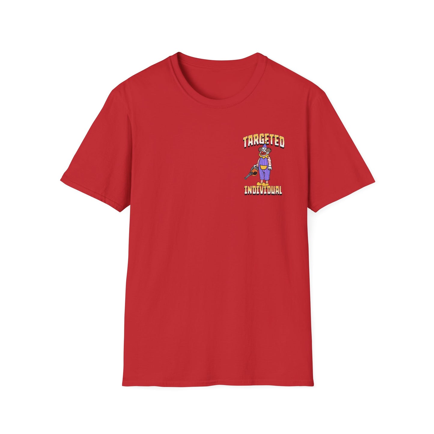 Targeted Individual Graphic T-Shirt — Circus Elephant Protest Design