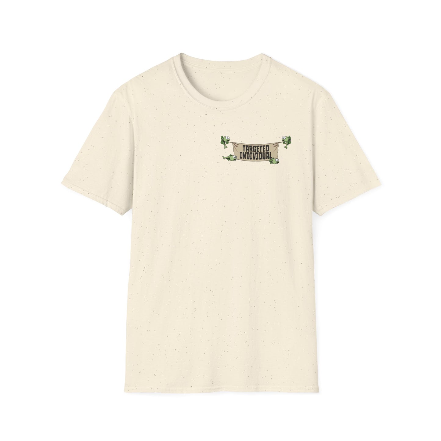 Targeted Individual Graphic Tee — Retro Diver Underwater Design