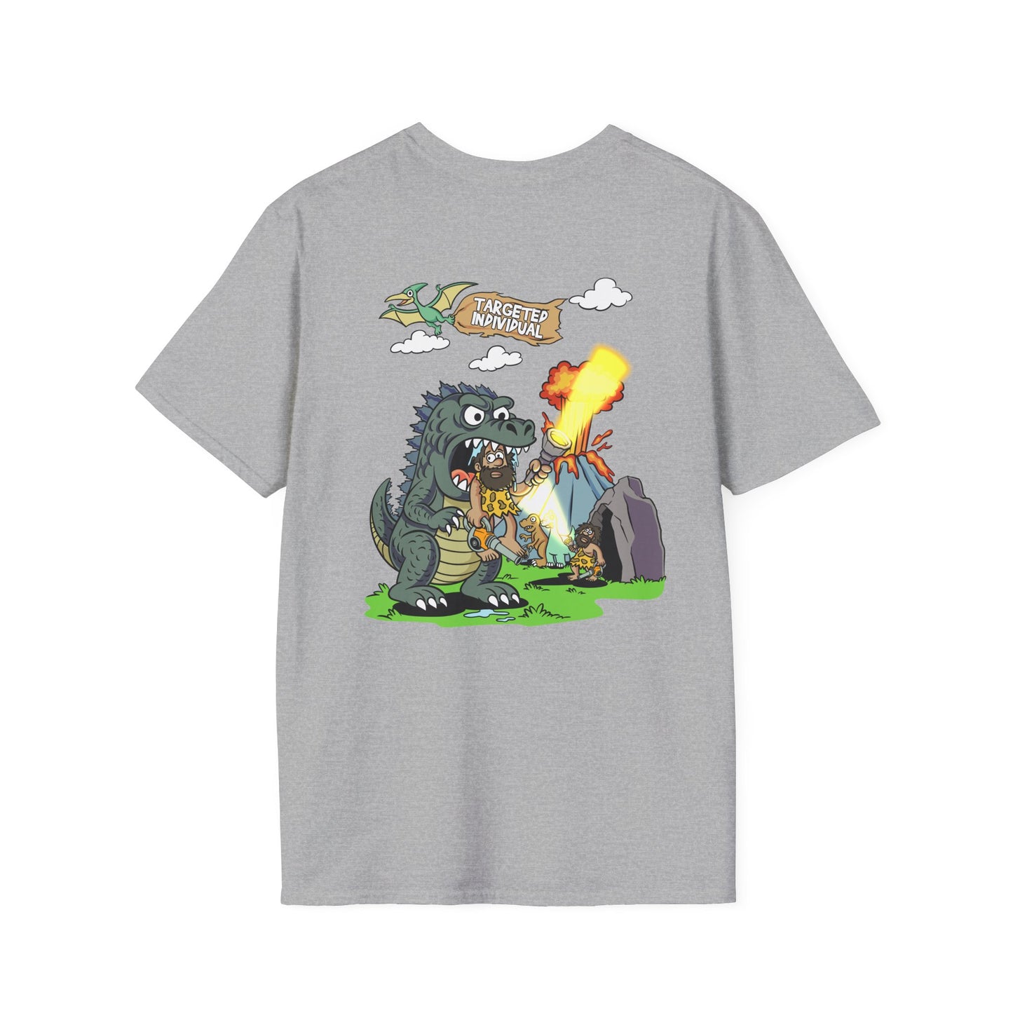 Godzilla Camping T-Shirt — 'Gojita's Wild Camp' Graphic Tee