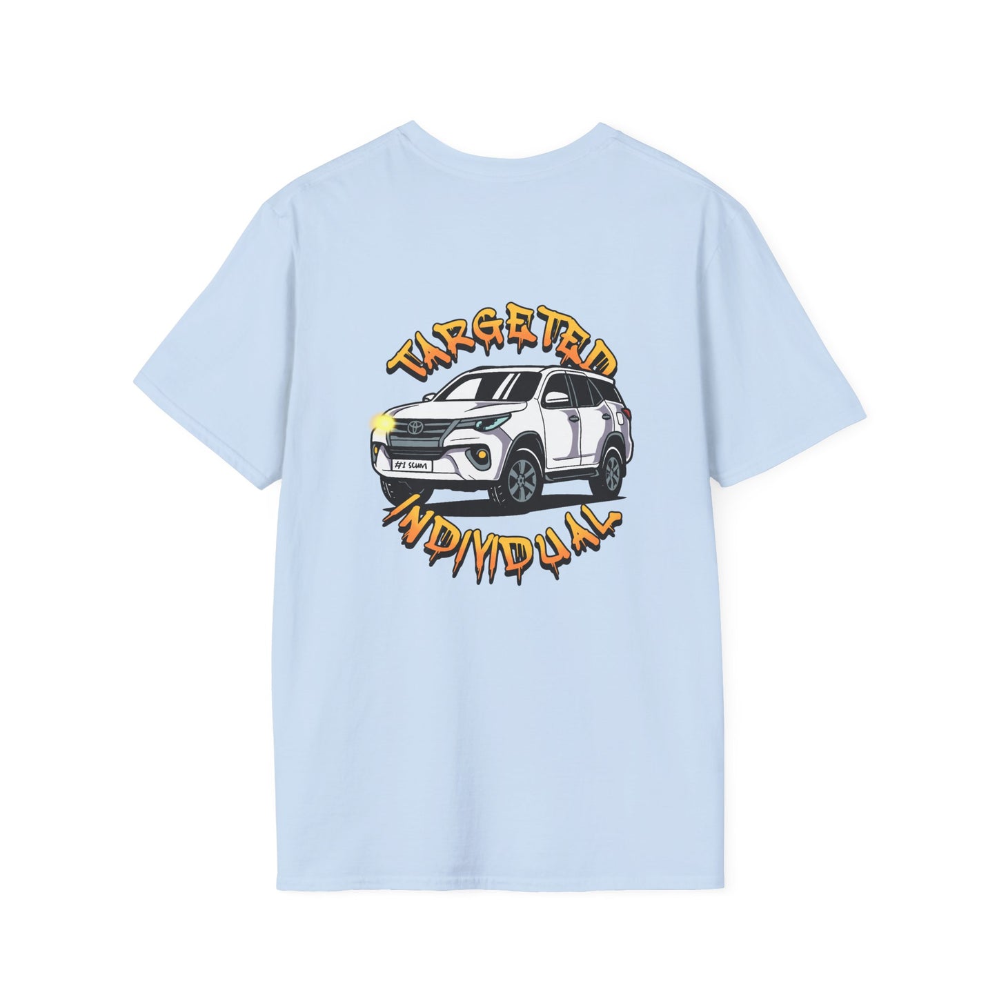 Car Tee — "Targeted Individual" Graphic T‑Shirt
