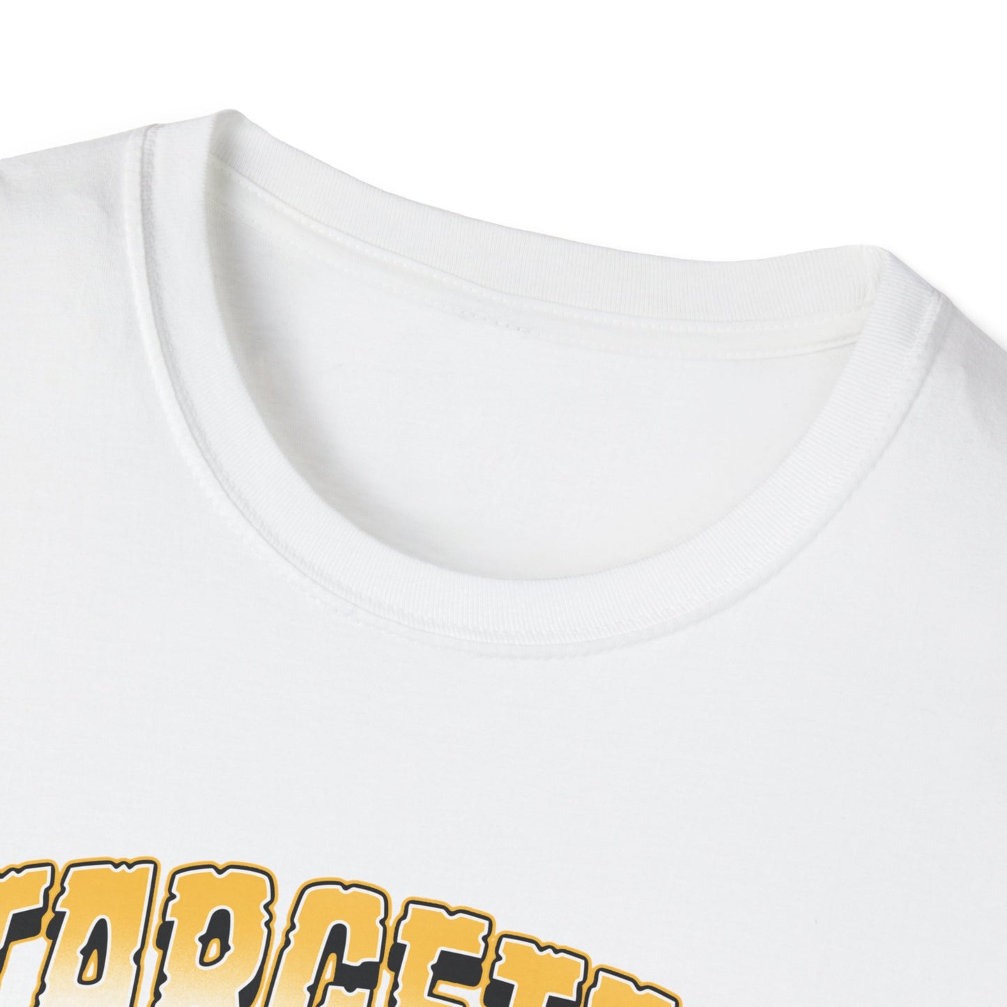 Targeted Individual Graphic T-Shirt — Retro Carnival Conspiracy Design