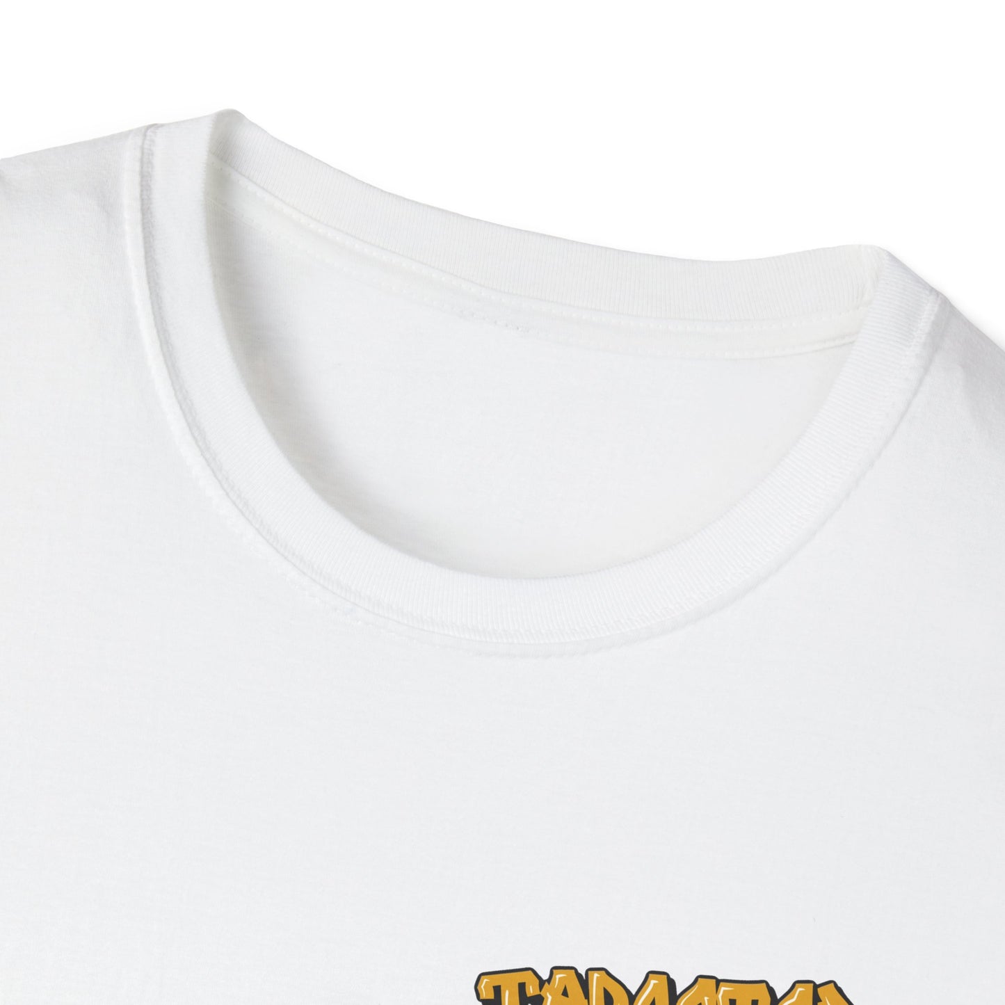 Targeted Individual Graphic T-Shirt — Retro Car & Neighborhood Illustration