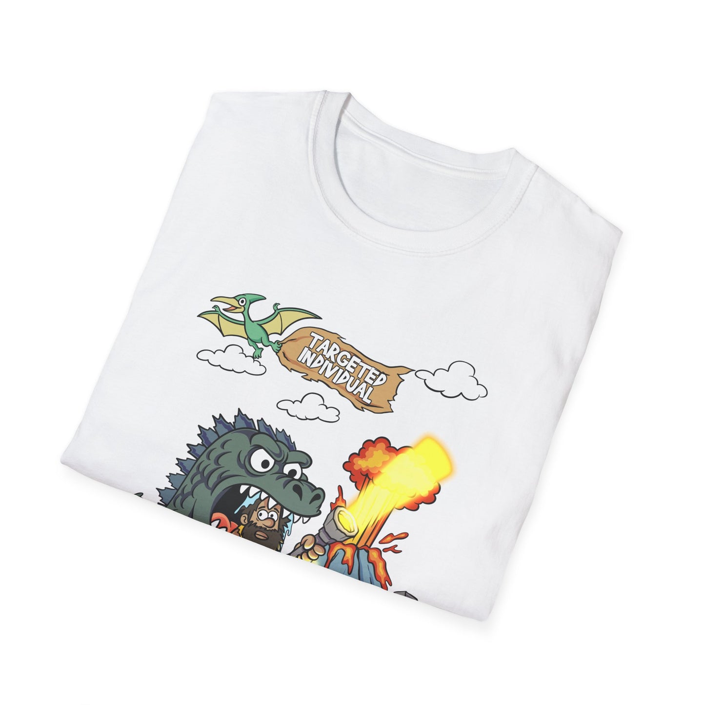 Godzilla Camping T‑Shirt — Funny Monster Camping Design (That’s My Campfire!)
