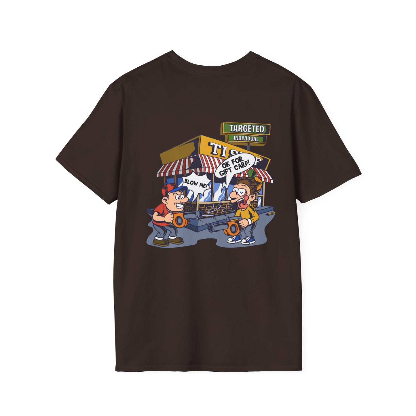 Targeted by the System T-Shirt — Satirical AI/Tech Protest Graphic Tee