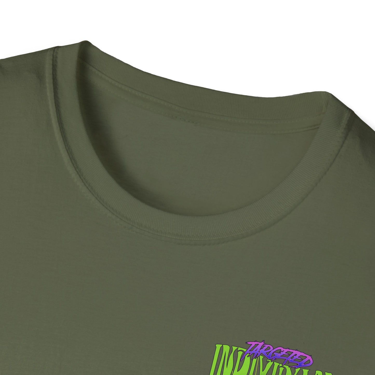 Scaredy Clown Graphic T-Shirt — Horror Joker Back Print