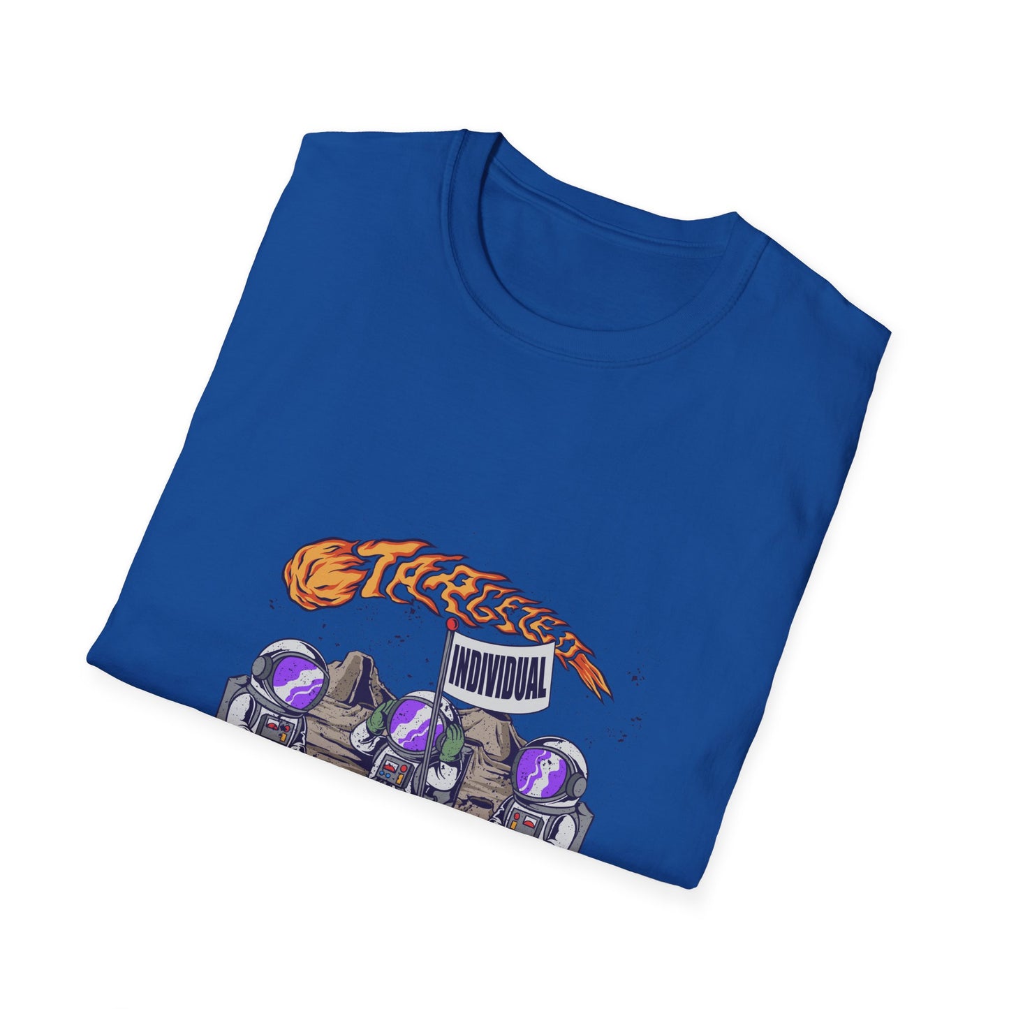 Astronaut Crew T-Shirt – Cute Space Crew with Flaming Comet Graphic