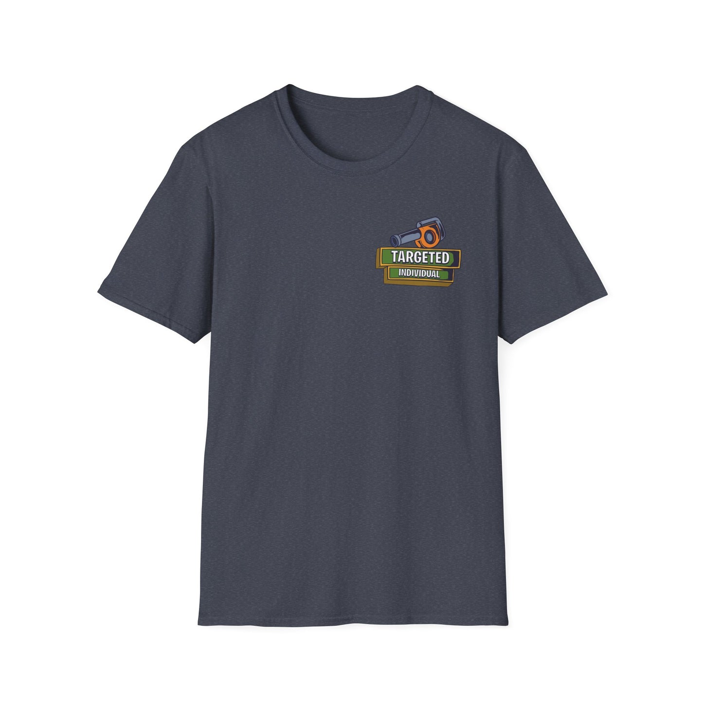 Targeted Ad Vendor T-Shirt — Funny Street Market Cartoon Graphic Tee