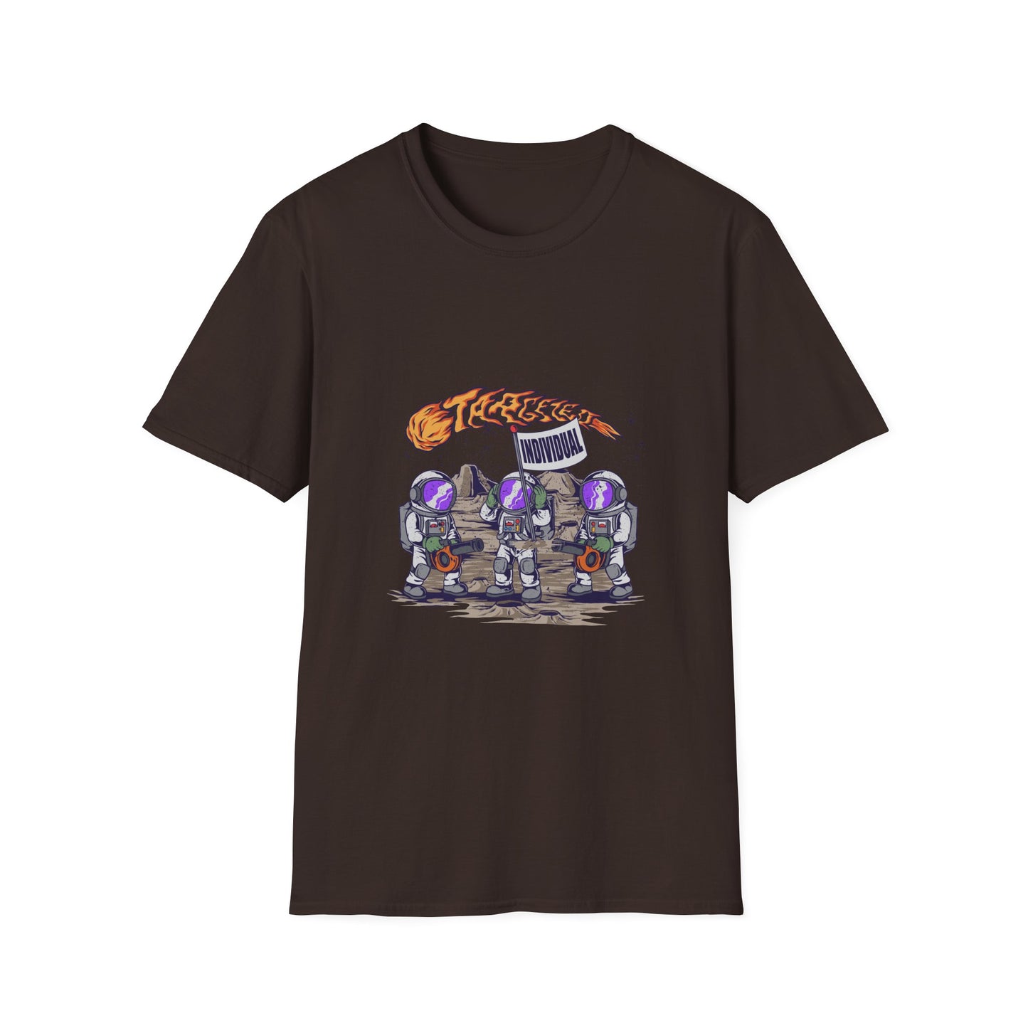 Astronaut Crew T-Shirt – Cute Space Crew with Flaming Comet Graphic