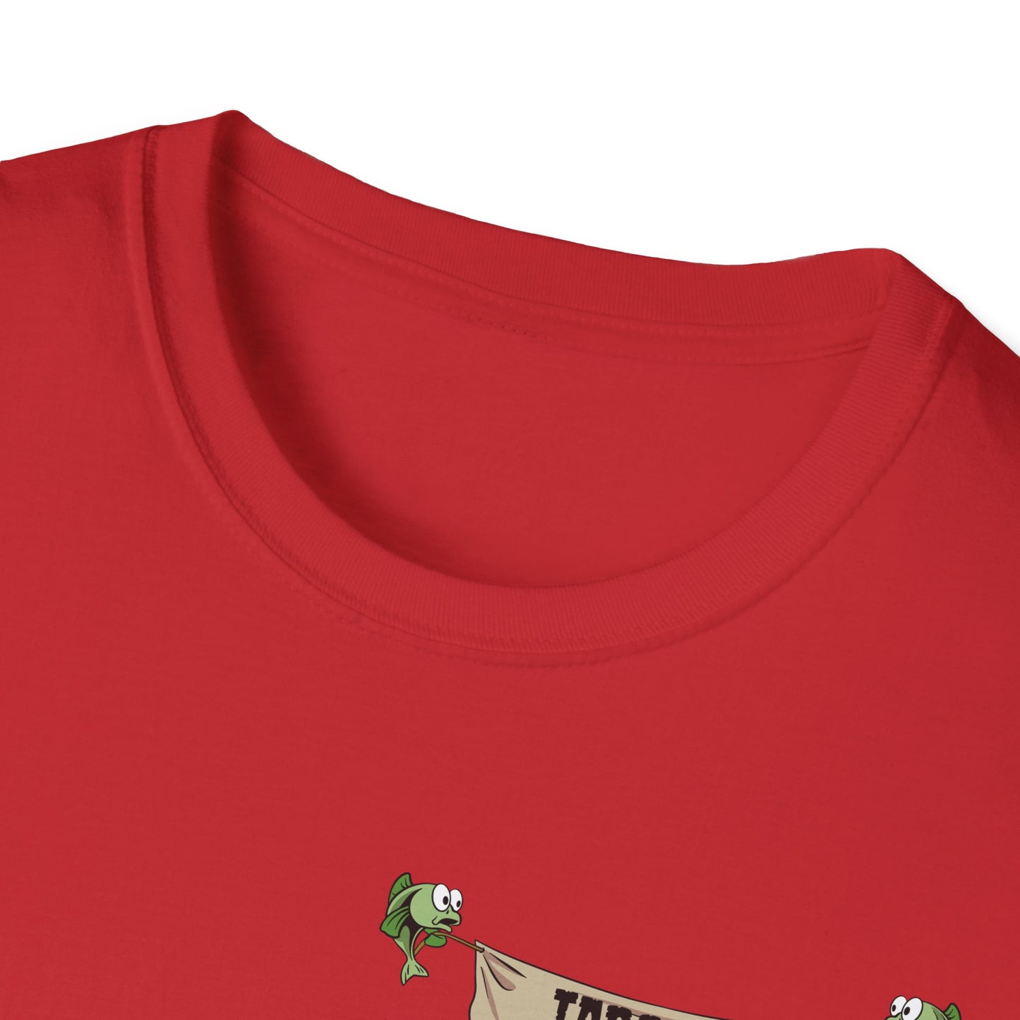 Targeted Individual Graphic Tee — Retro Diver Underwater Design