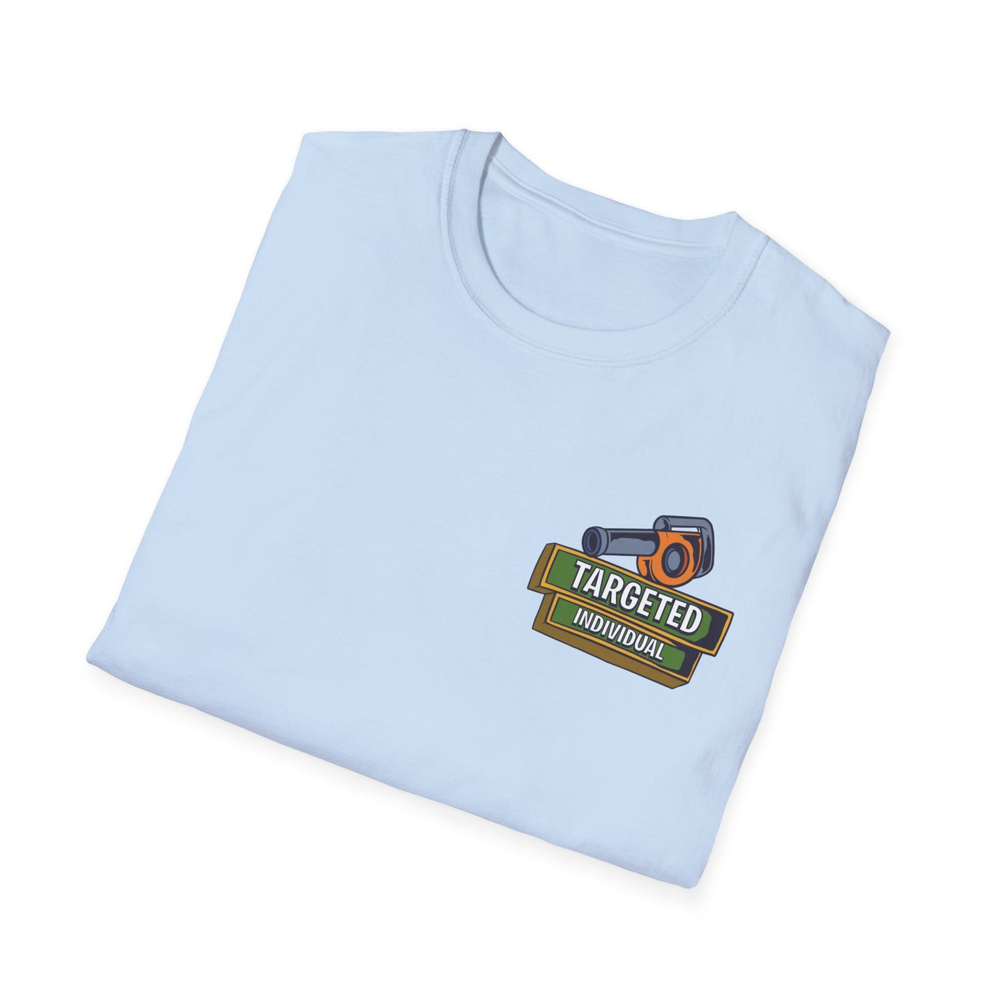 Targeted Ad Vendor T-Shirt — Funny Street Market Cartoon Graphic Tee
