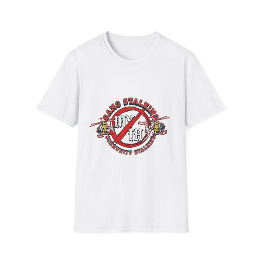 No 4th Stamp T-Shirt – Anti-4th Amendment Funny Political Protest Tee
