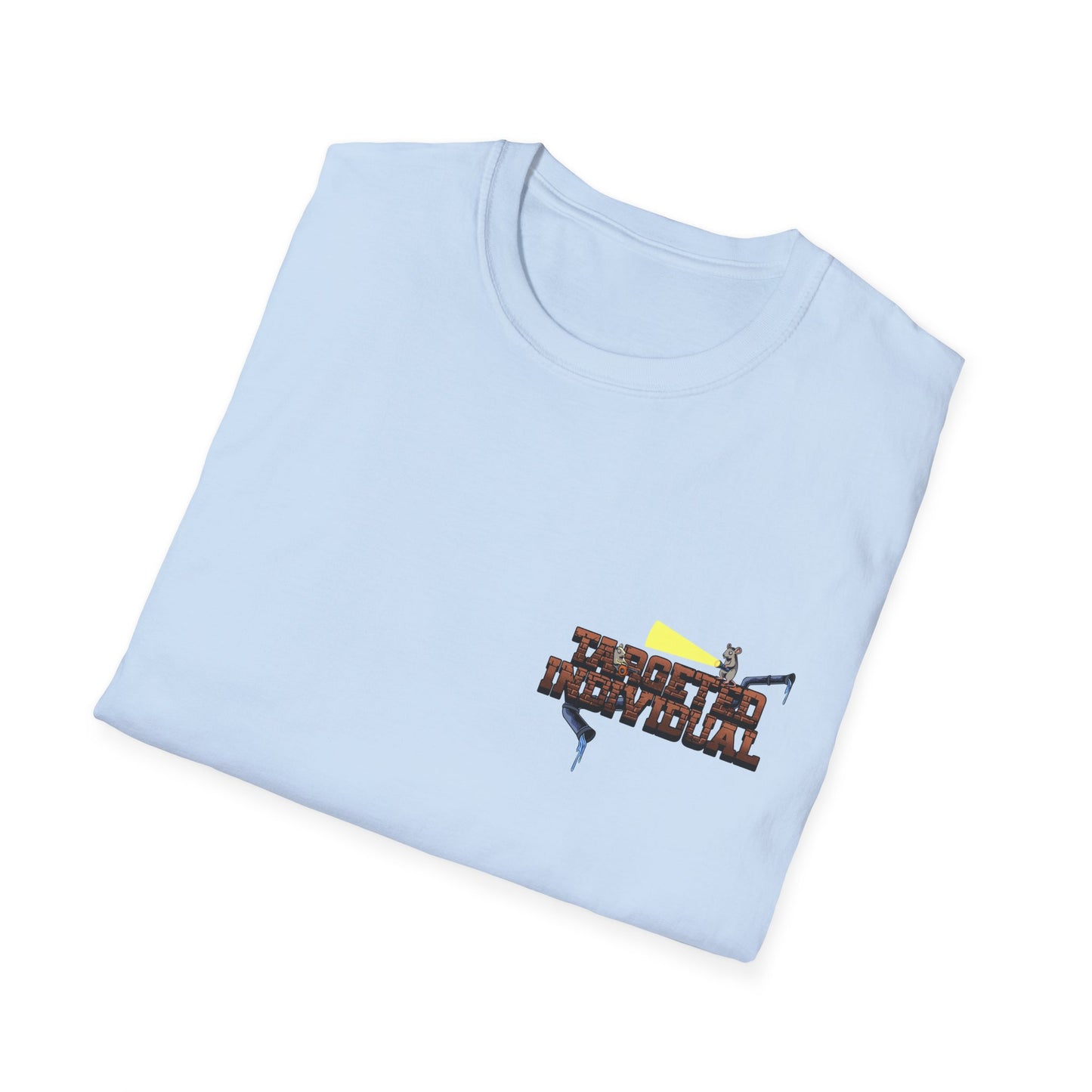 Plumber Retro Graphic T‑Shirt — "Tabotted Industrial" Back Artwork