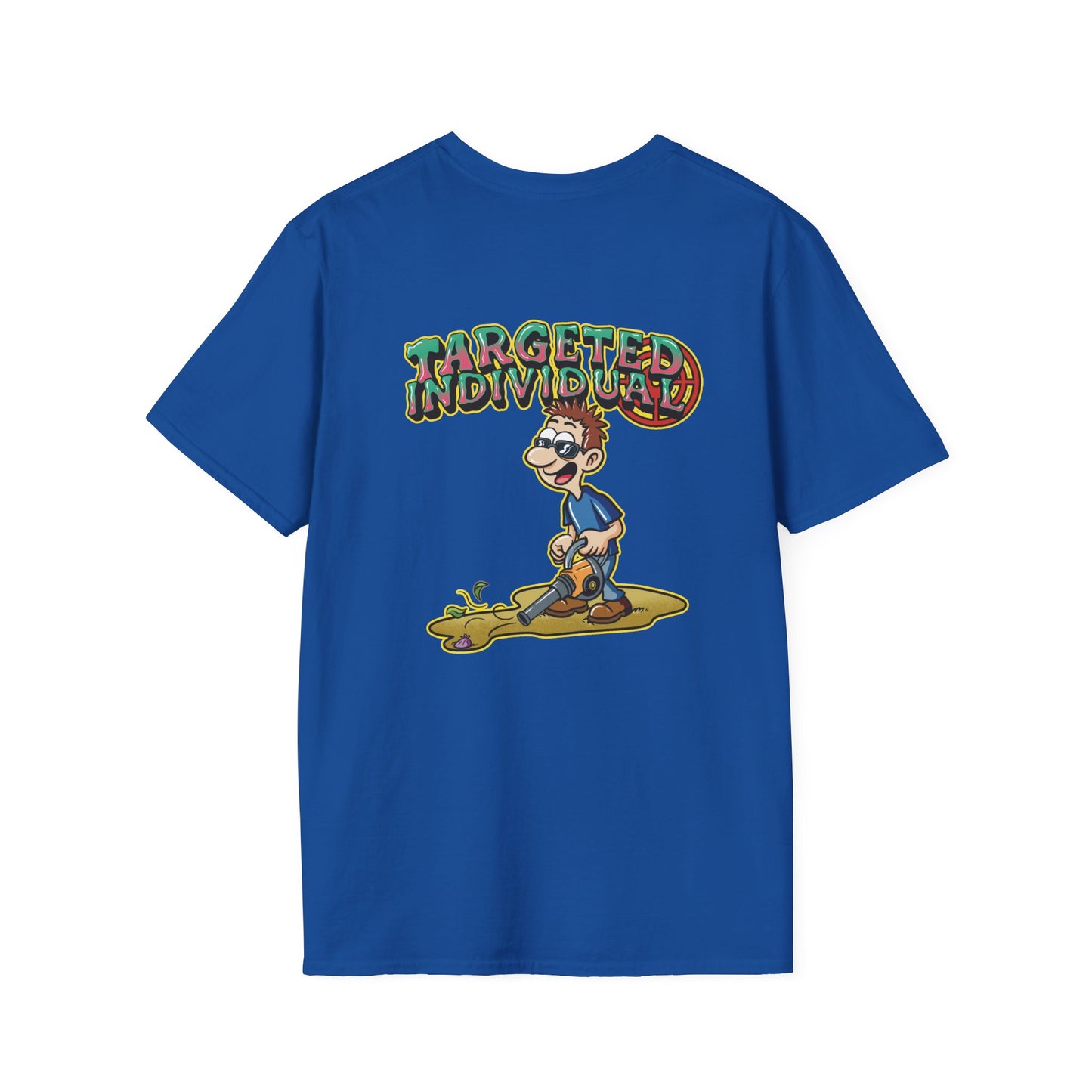 Targeted Individual T-Shirt — Satirical Cartoon Graphic Tee