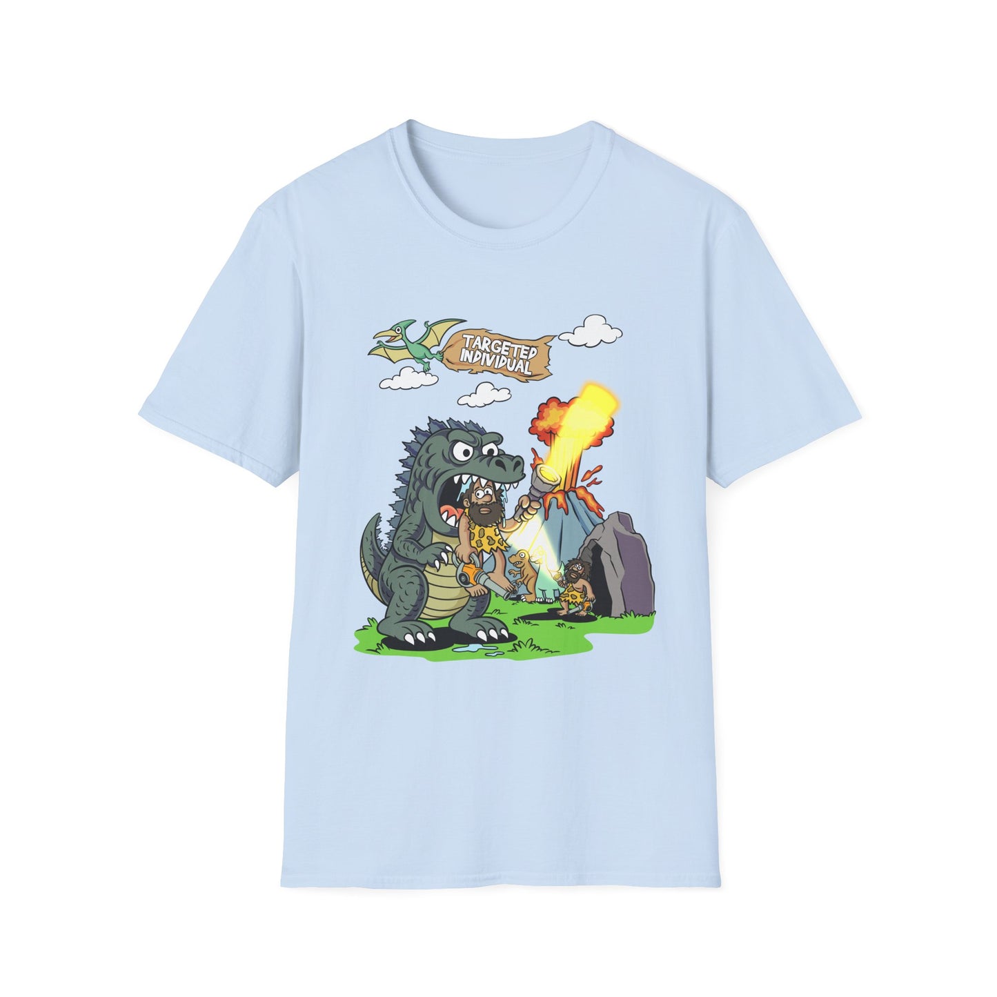 Godzilla Camping T‑Shirt — Funny Monster Camping Design (That’s My Campfire!)