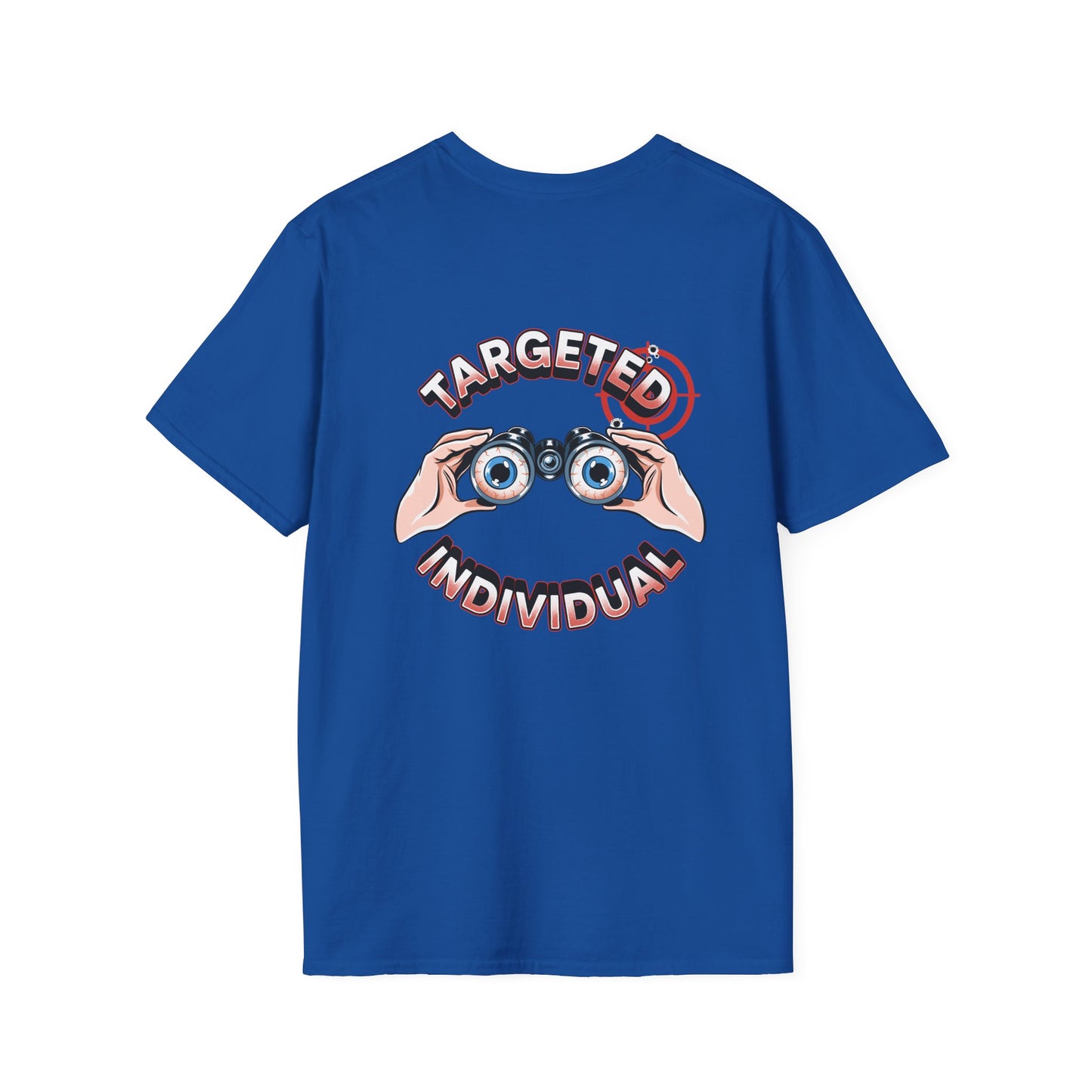 Targeted Individual T‑Shirt — Vintage Binoculars Graphic Tee