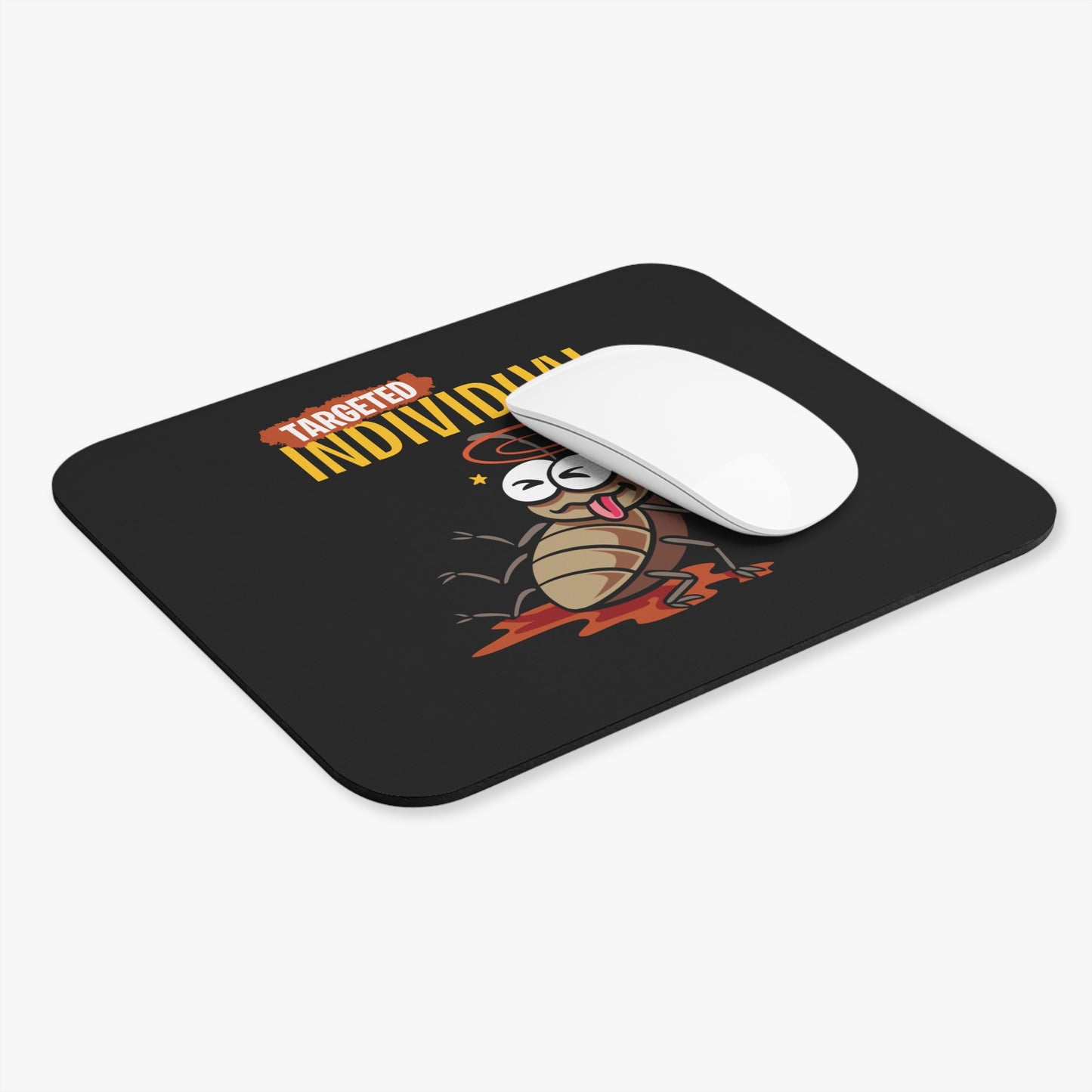 Targeted Individual Funny Cockroach Mouse Pad – Novelty Office Desk Mousepad