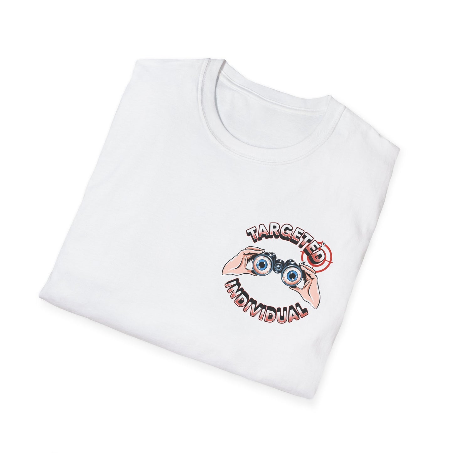 Targeted Individual T‑Shirt — Vintage Binoculars Graphic Tee