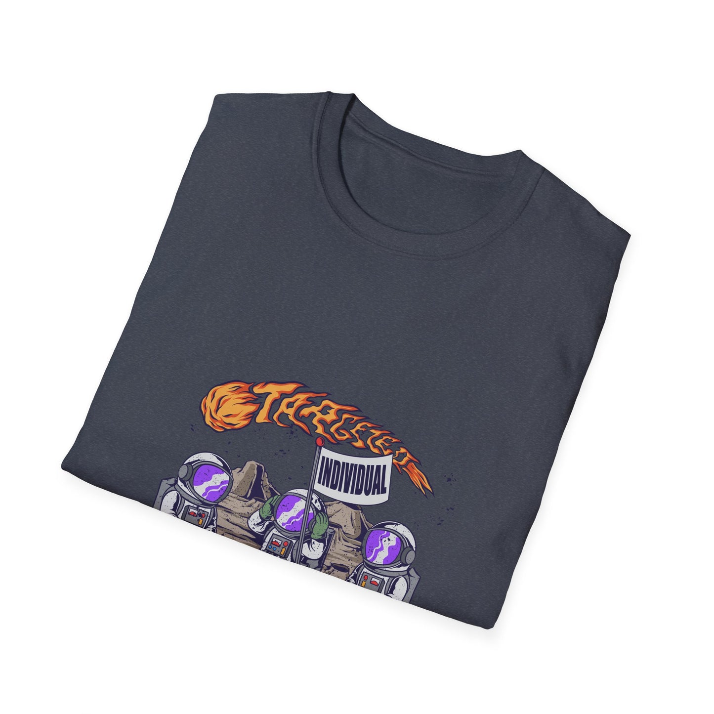 Astronaut Crew T-Shirt – Cute Space Crew with Flaming Comet Graphic
