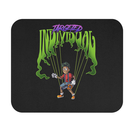 Targeted Individual Mouse Pad — Punk Puppet Graphic Desk Mat