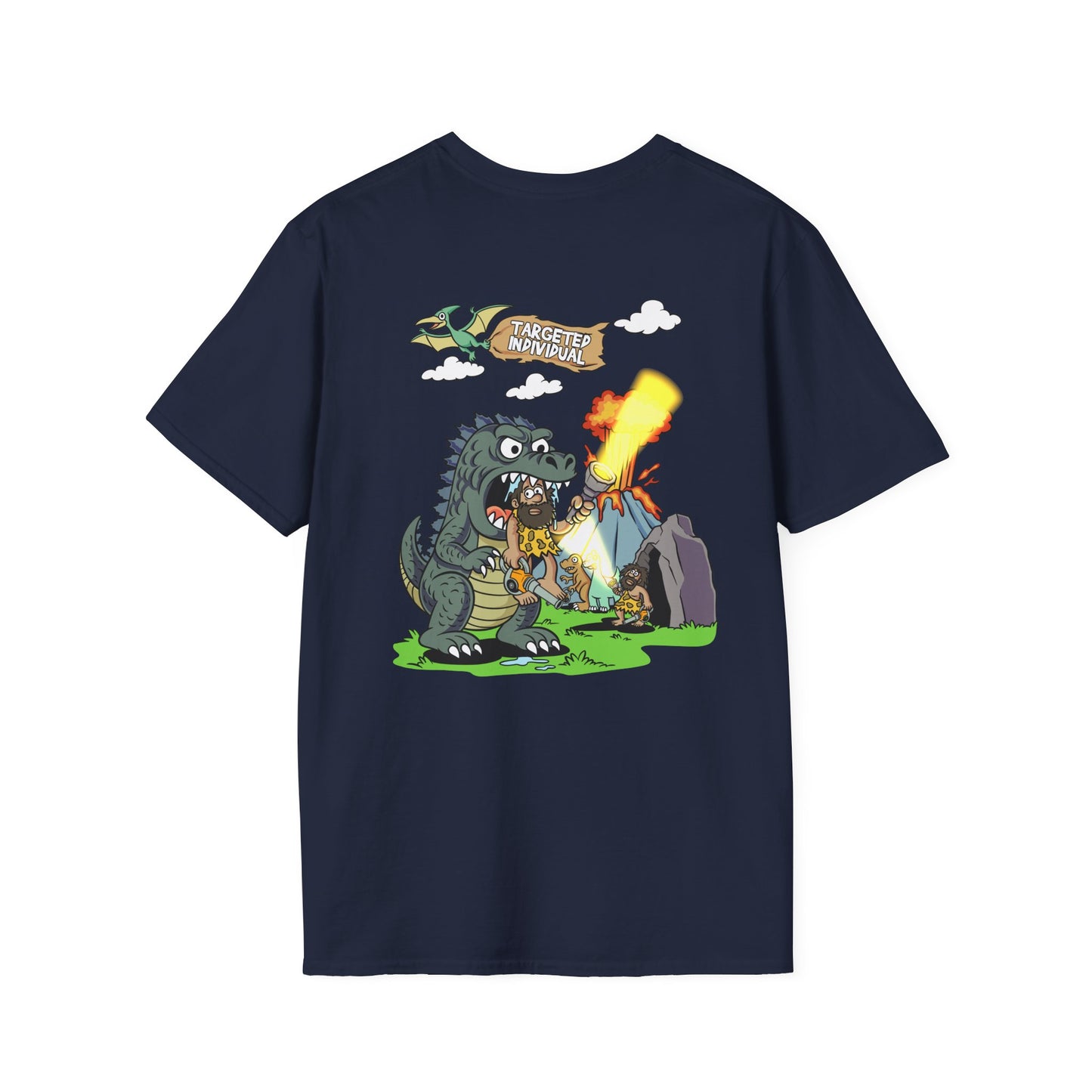 Godzilla Camping T-Shirt — 'Gojita's Wild Camp' Graphic Tee
