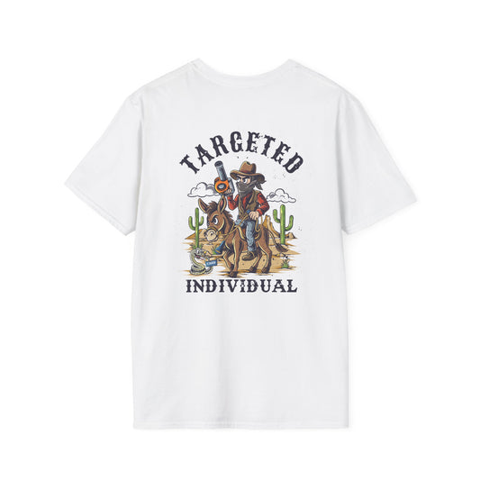 Targeted Individual Cowboy T-Shirt — Western Rodeo Graphic Tee
