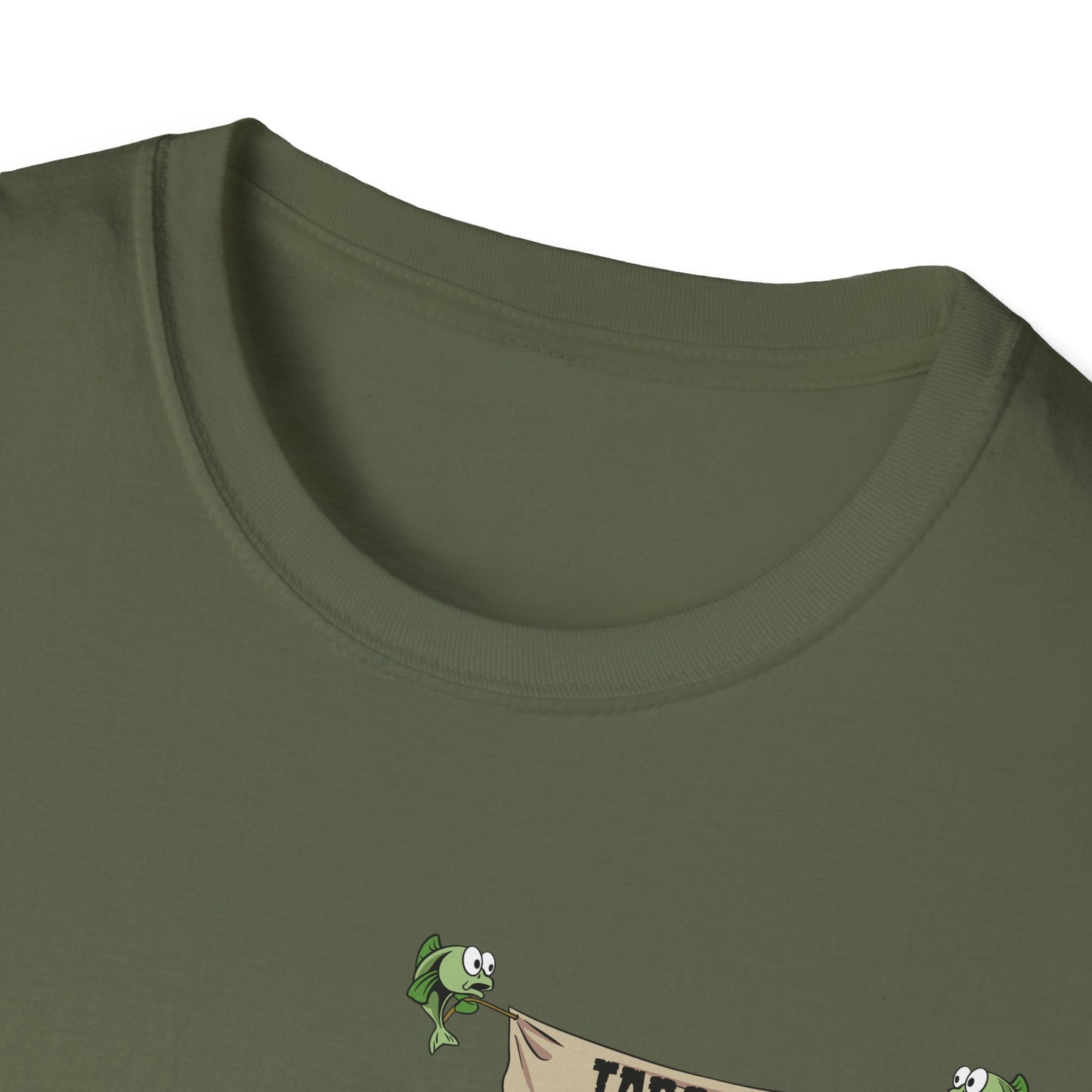 Targeted Individual Graphic Tee — Retro Diver Underwater Design
