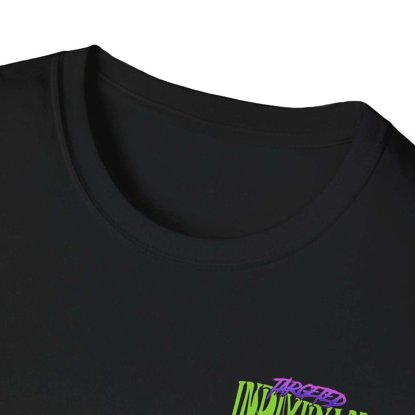 Scaredy Clown Graphic T-Shirt — Horror Joker Back Print