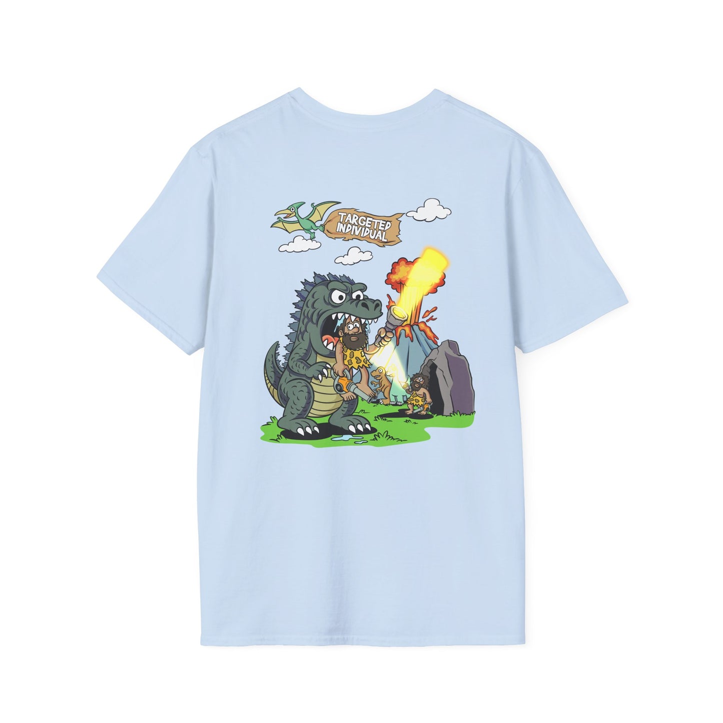 Godzilla Camping T-Shirt — 'Gojita's Wild Camp' Graphic Tee