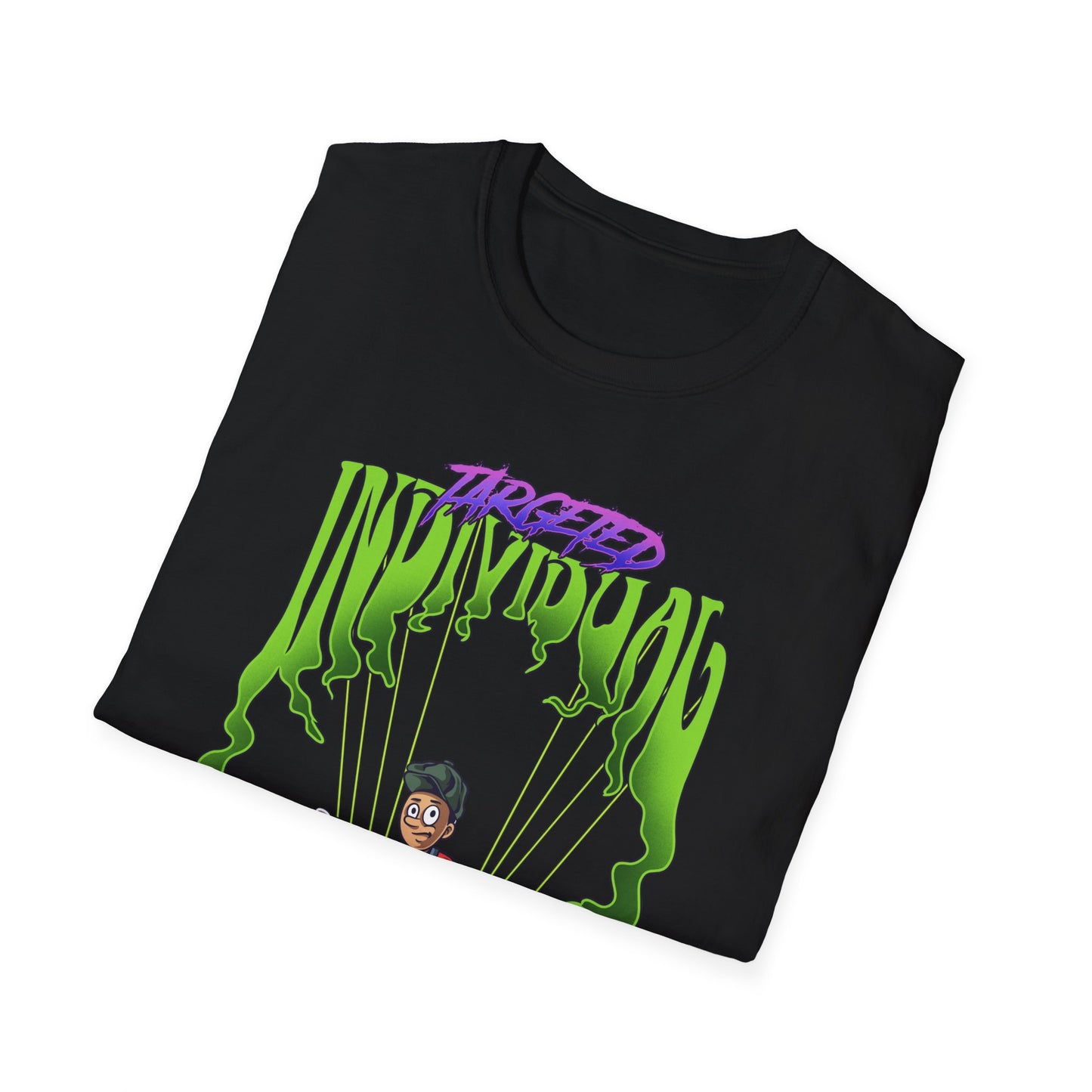T-Shirt — Puppet Strings Graphic Tee (Young Gamer Puppet Design)