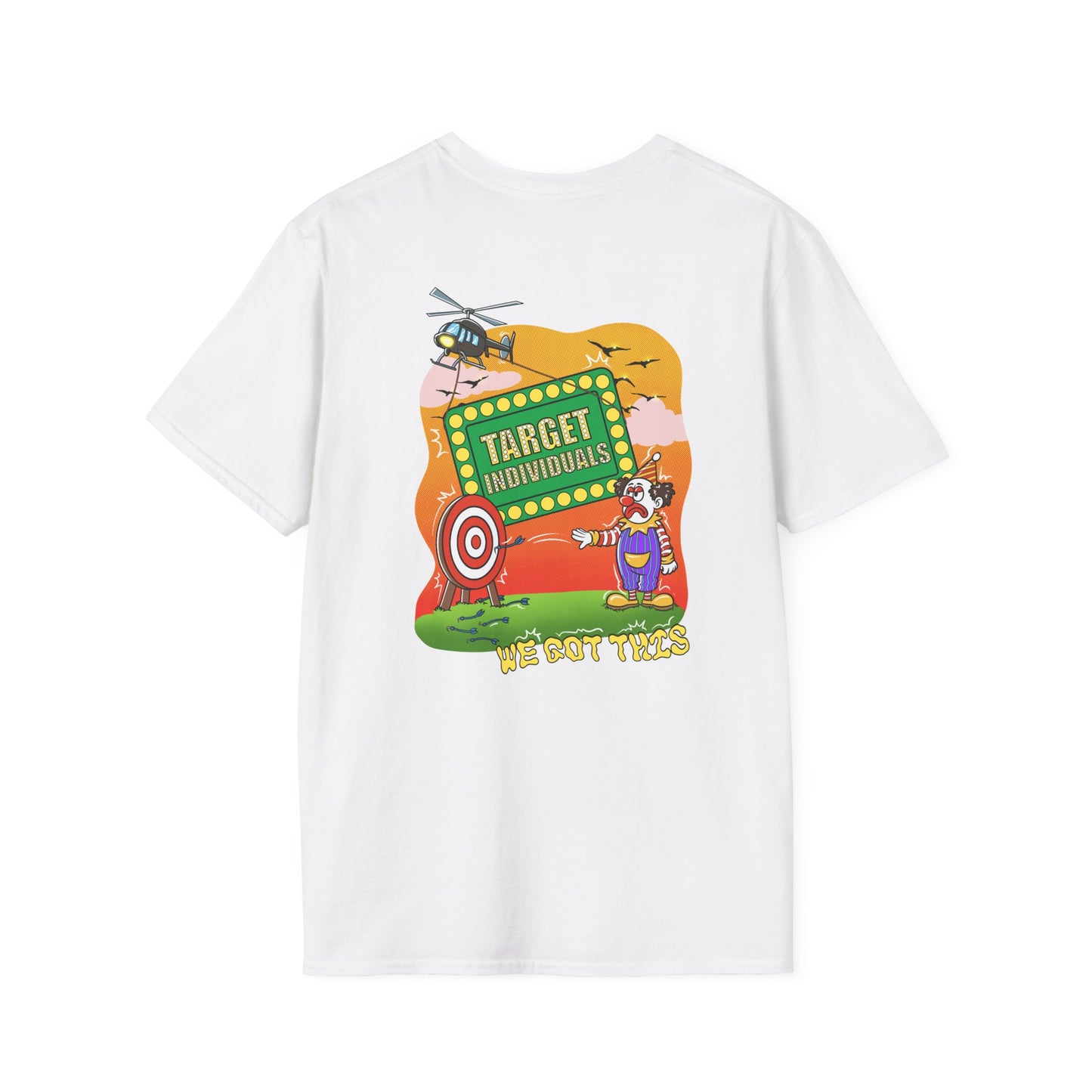 Target Individuals T-Shirt — Funny Target Practice Graphic Tee