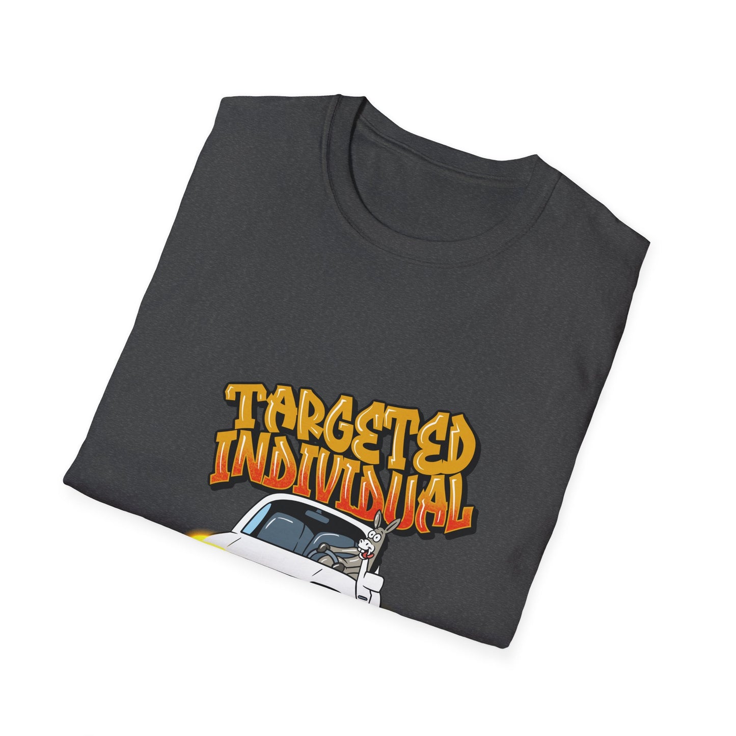 T-Shirt — 'Targeted Individual' Retro Car Graphic Tee