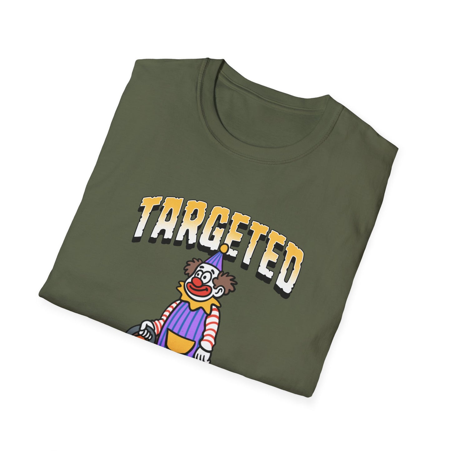 Targeted Individual Clown T-Shirt — Graphic Protest Tee