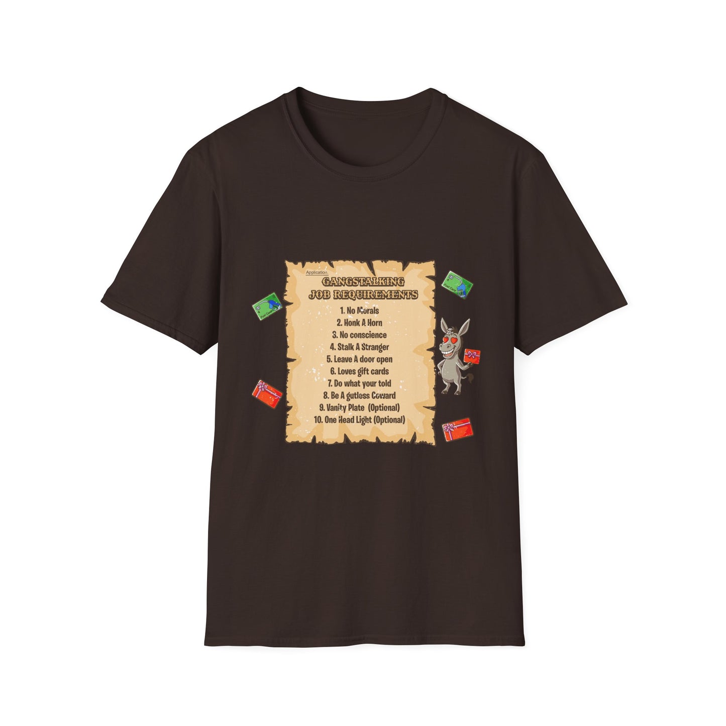 Christmas Reindeer Gift Checklist T-Shirt — Funny Holiday Present List Tee
