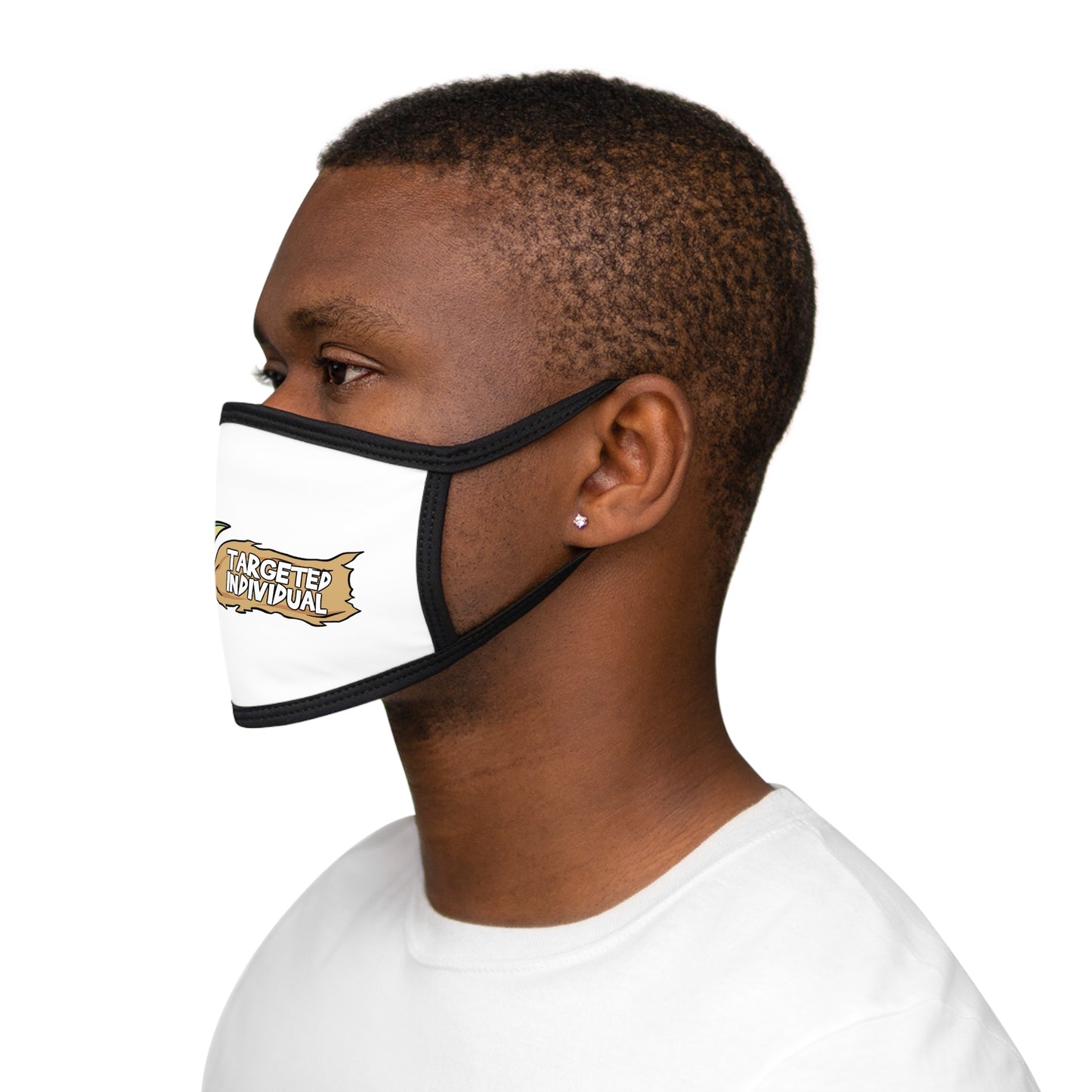 Targeted Individual Pterodactyl Face Mask — Funny Retro Dino Mask