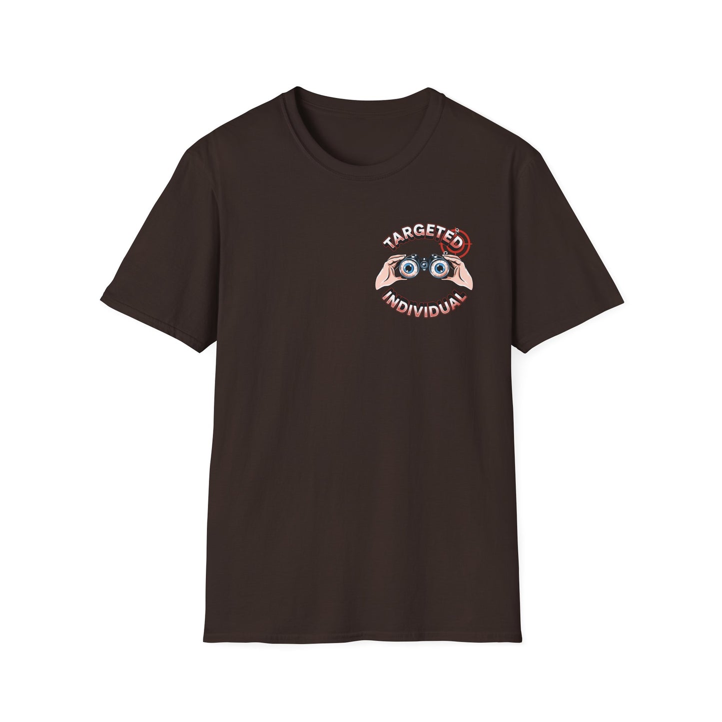Targeted Individual T‑Shirt — Vintage Binoculars Graphic Tee