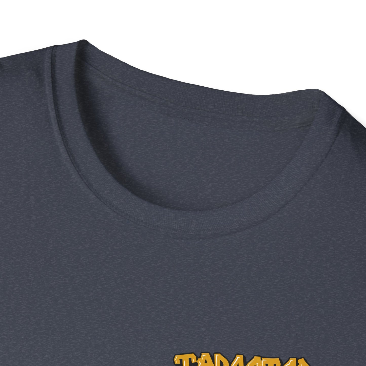 Targeted Individual Graphic T-Shirt — Retro Car & Neighborhood Illustration