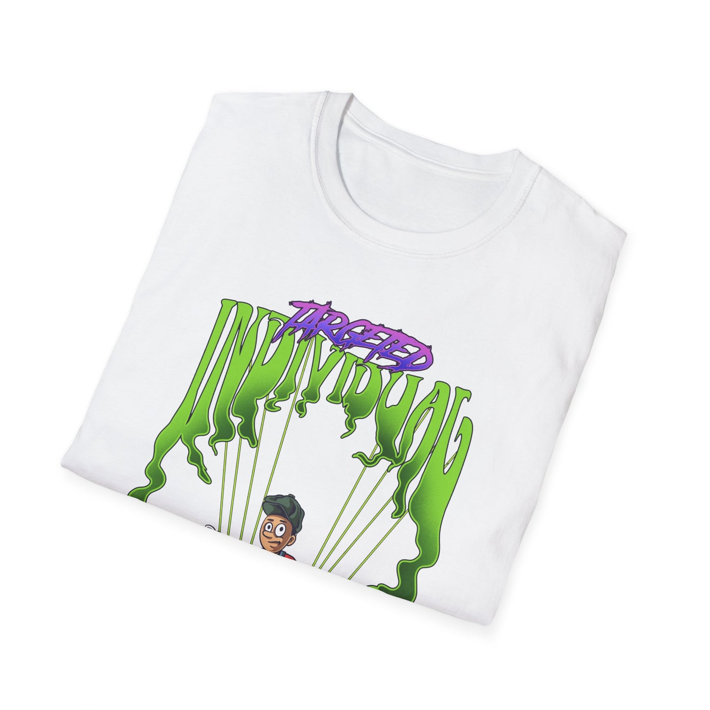 T-Shirt — Puppet Strings Graphic Tee (Young Gamer Puppet Design)