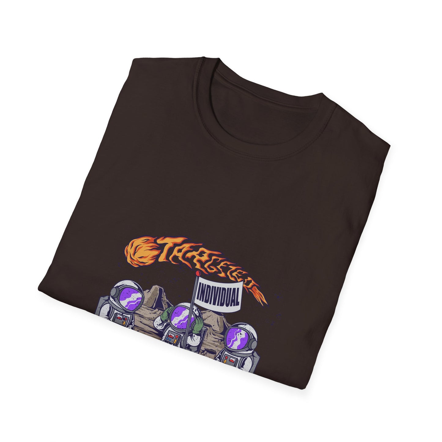 Astronaut Crew T-Shirt – Cute Space Crew with Flaming Comet Graphic