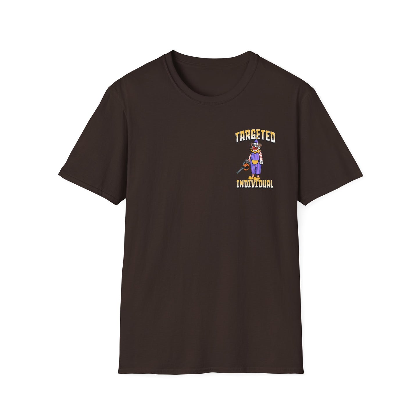 Targeted Individual Graphic T-Shirt — Circus Elephant Protest Design