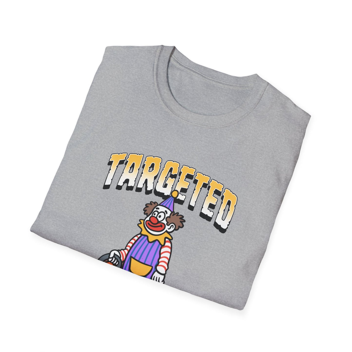 Targeted Individual Clown T-Shirt — Graphic Protest Tee