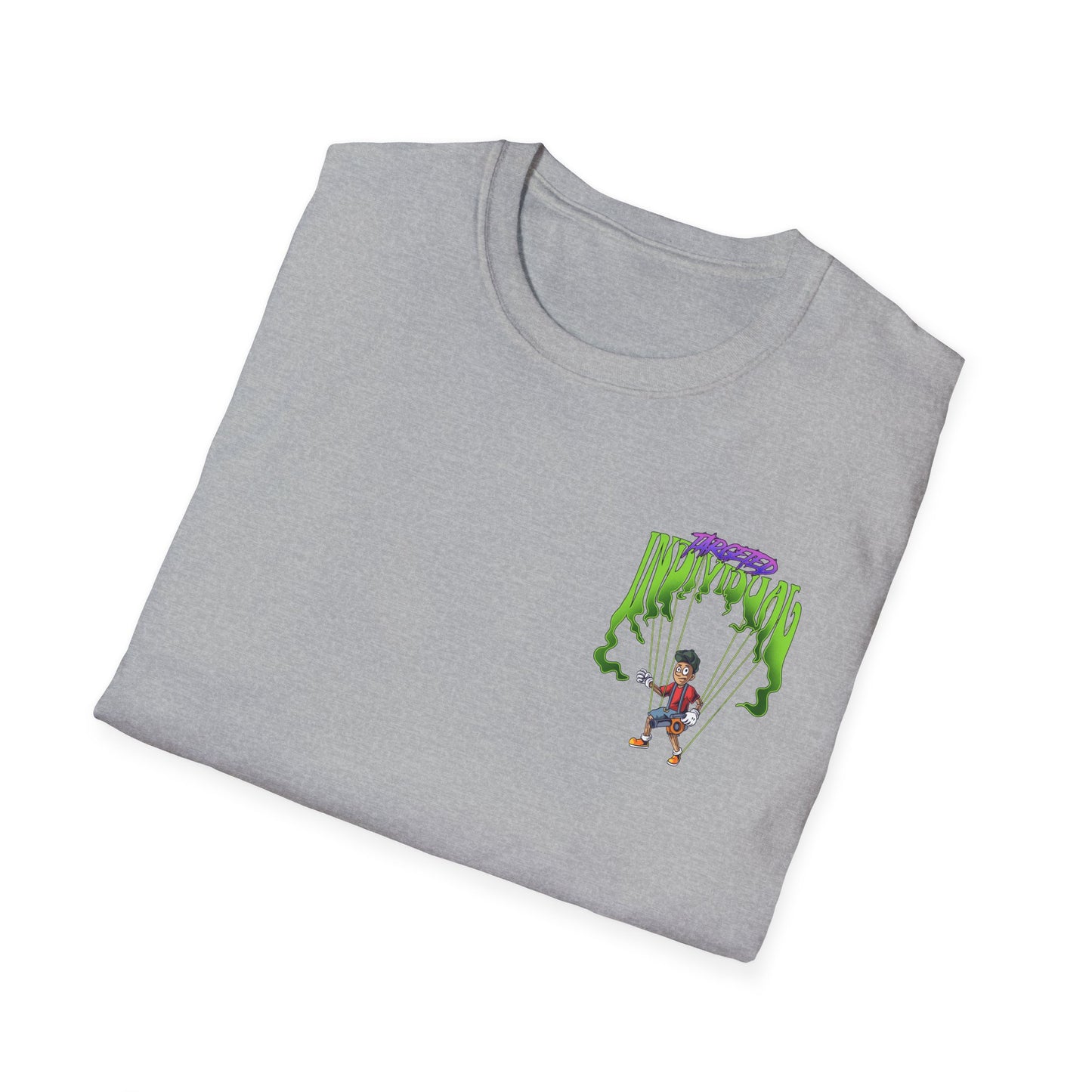 Scaredy Clown Graphic T-Shirt — Horror Joker Back Print