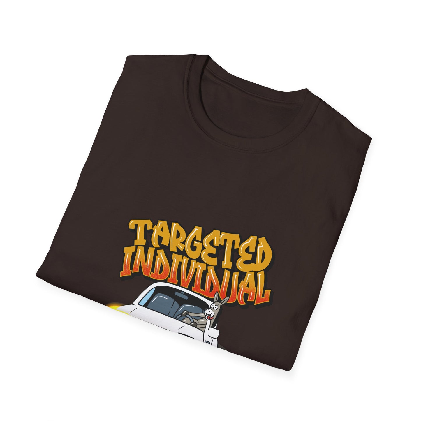 T-Shirt — 'Targeted Individual' Retro Car Graphic Tee