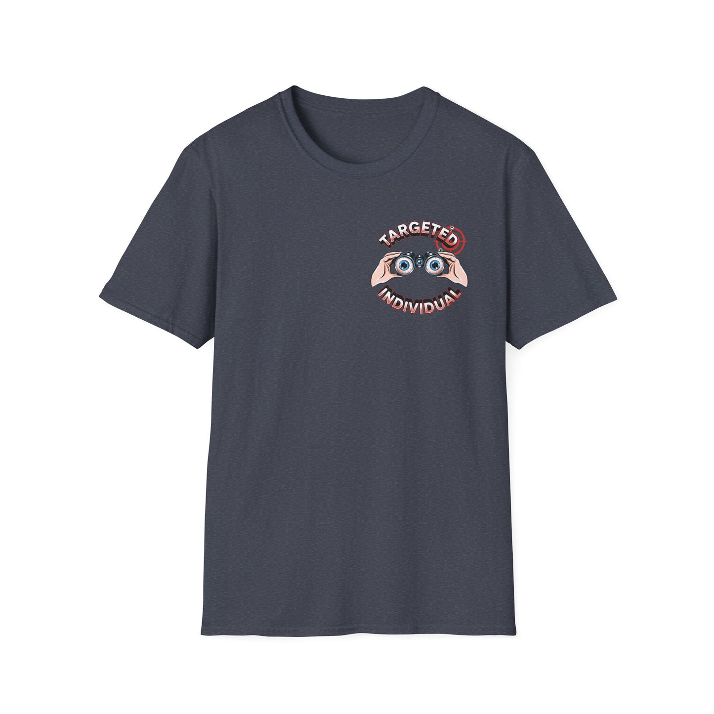 Targeted Individual T‑Shirt — Vintage Binoculars Graphic Tee