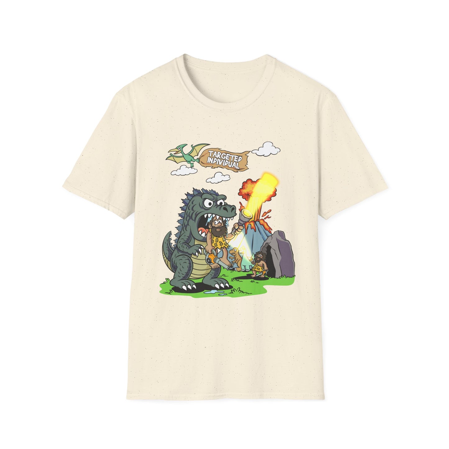 Godzilla Camping T‑Shirt — Funny Monster Camping Design (That’s My Campfire!)