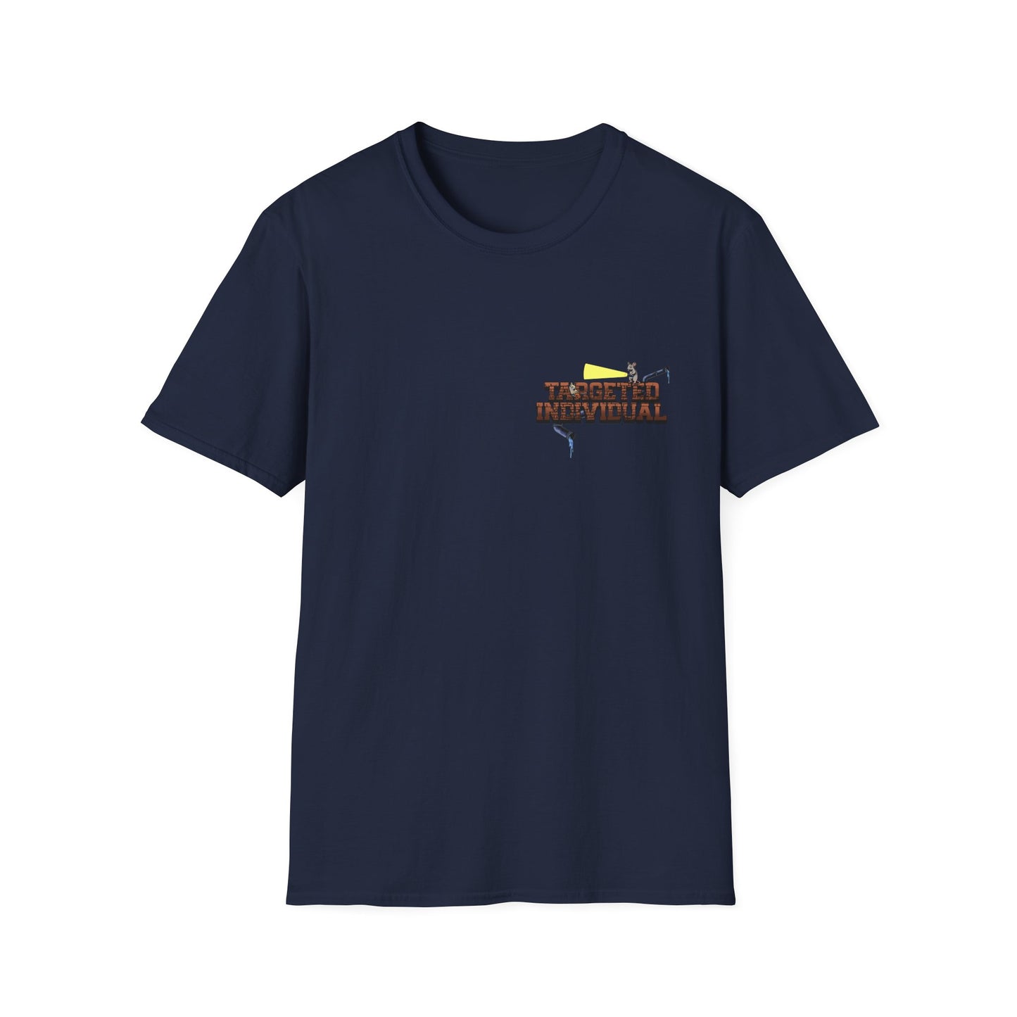 Plumber Retro Graphic T‑Shirt — "Tabotted Industrial" Back Artwork